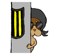 Scarf Minipin festival! sticker #1152916