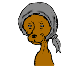 Scarf Minipin festival! sticker #1152926