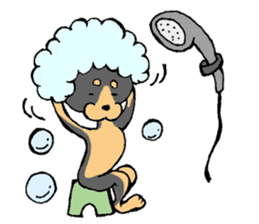 Scarf Minipin festival! sticker #1152930