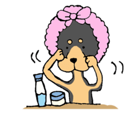 Scarf Minipin festival! sticker #1152931