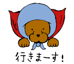 Scarf Minipin festival! sticker #1152942