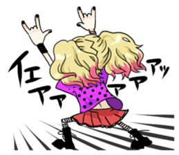 PUNK GIRL sticker #1153016