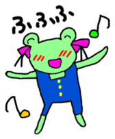 Chi-chan of frog Japanese version sticker #1153468