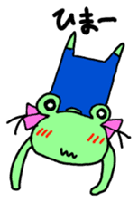 Chi-chan of frog Japanese version sticker #1153479