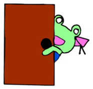 Chi-chan of frog Japanese version sticker #1153494