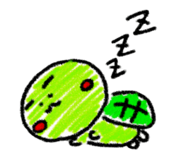 turtle man-kun sticker #1153562
