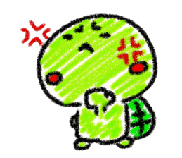 turtle man-kun sticker #1153563