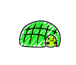 turtle man-kun sticker #1153575