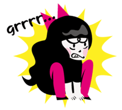 Leica & her penguin's everyday life 2 sticker #1153794