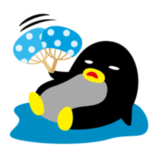 Leica & her penguin's everyday life 2 sticker #1153807