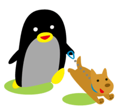 Leica & her penguin's everyday life 2 sticker #1153817