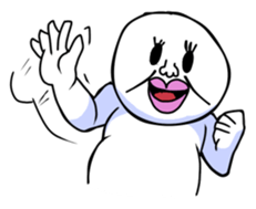 Kawaii Small PPL "SUMOOPLE" sticker #1153946