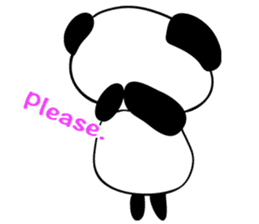 Tiny Pandas (English ver.) sticker #1154395