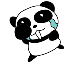 Tiny Pandas (English ver.) sticker #1154401