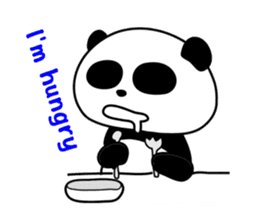 Tiny Pandas (English ver.) sticker #1154412