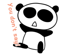 Tiny Pandas (English ver.) sticker #1154417