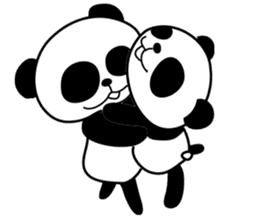 Tiny Pandas (English ver.) sticker #1154424