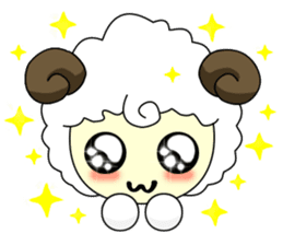 Wily Little Sheep sticker #1154426