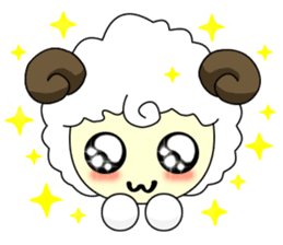 Wily Little Sheep sticker #1154426