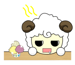 Wily Little Sheep sticker #1154430
