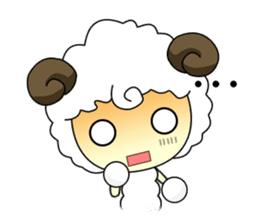 Wily Little Sheep sticker #1154433