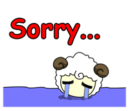 Wily Little Sheep sticker #1154437