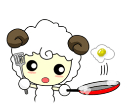 Wily Little Sheep sticker #1154442