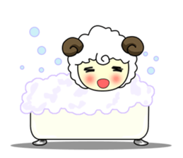 Wily Little Sheep sticker #1154445