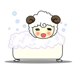 Wily Little Sheep sticker #1154445