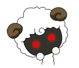 Wily Little Sheep sticker #1154446
