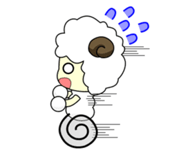 Wily Little Sheep sticker #1154448