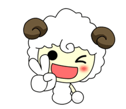 Wily Little Sheep sticker #1154456
