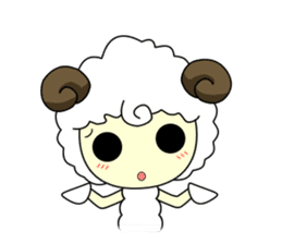 Wily Little Sheep sticker #1154460