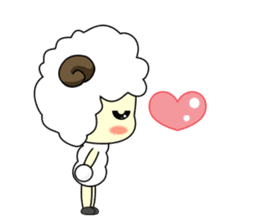 Wily Little Sheep sticker #1154461