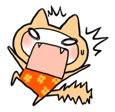 Kotatsu Cat sticker #1154750