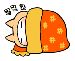 Kotatsu Cat sticker #1154752