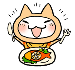Kotatsu Cat sticker #1154753