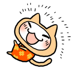 Kotatsu Cat sticker #1154762