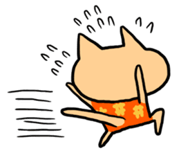 Kotatsu Cat sticker #1154770
