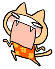 Kotatsu Cat sticker #1154783