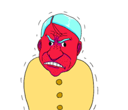 A colorful uncle sticker #1154867