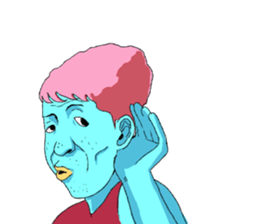 A colorful uncle sticker #1154870