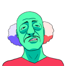 A colorful uncle sticker #1154873