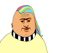 A colorful uncle sticker #1154875