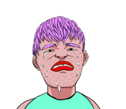 A colorful uncle sticker #1154877