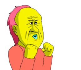 A colorful uncle sticker #1154878