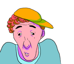 A colorful uncle sticker #1154880