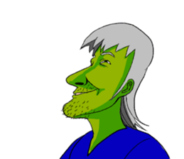 A colorful uncle sticker #1154884