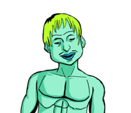 A colorful uncle sticker #1154886