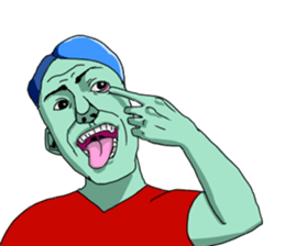 A colorful uncle sticker #1154890